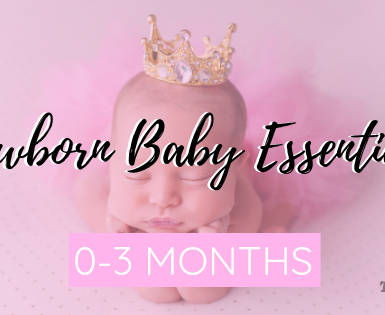 Newborn Essentials List