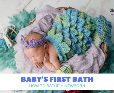 How to bathe a newborn