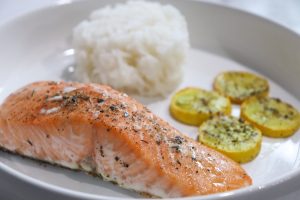 Cooked-salmon