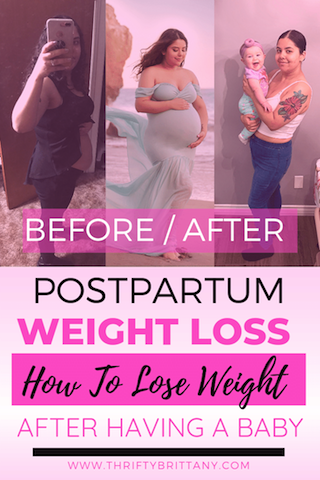 Lose weight after pregnancy
