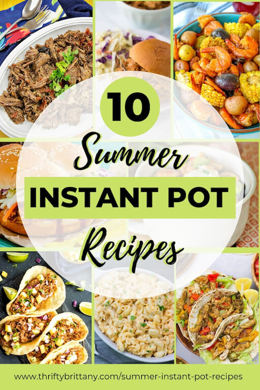 Pinterest Summer Instant Pot Recipes