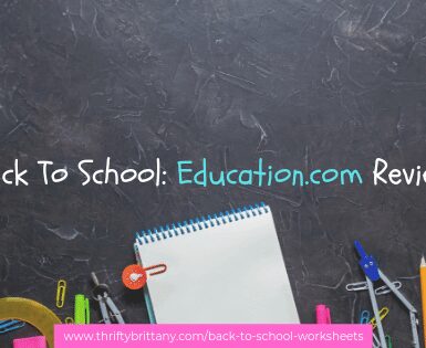 Back To School Worksheets