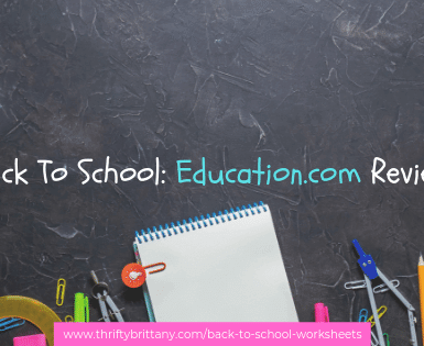 Back To School Worksheets