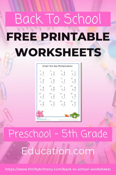 printable worksheets