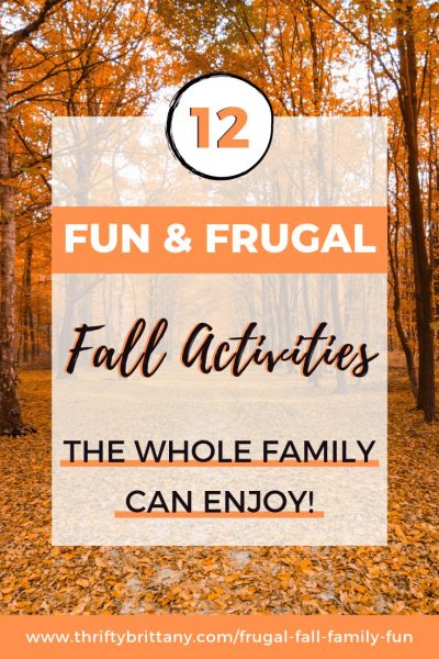 12 Fun & Frugal Fall Activities