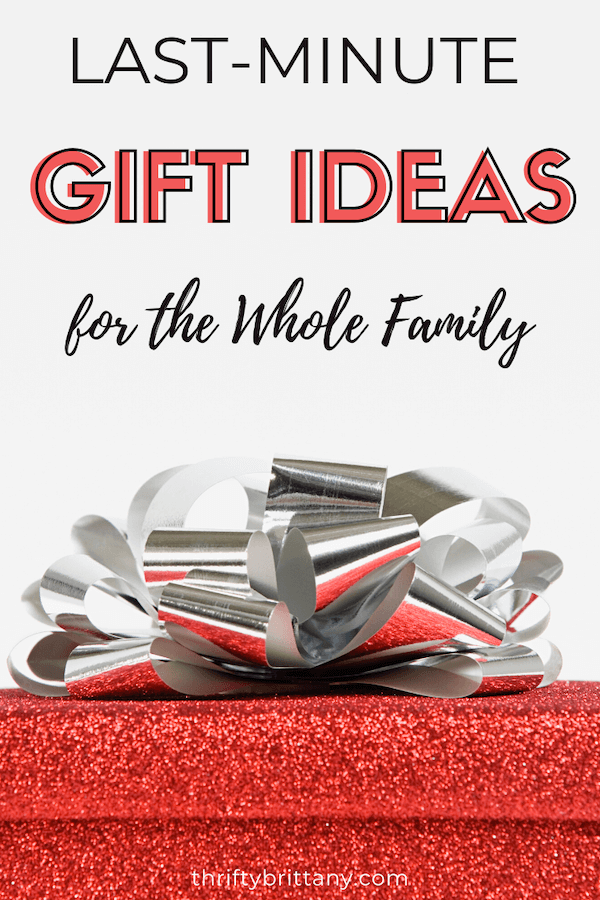 Last-Minute Gift Ideas