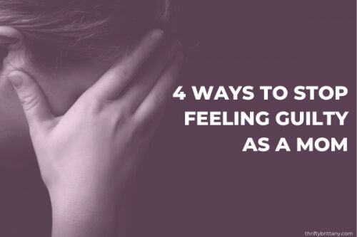 Mom Guilt Blog Banner