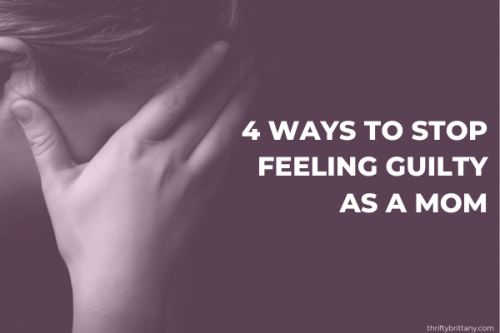 Mom Guilt Blog Banner