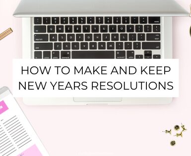 New Years Resolutions
