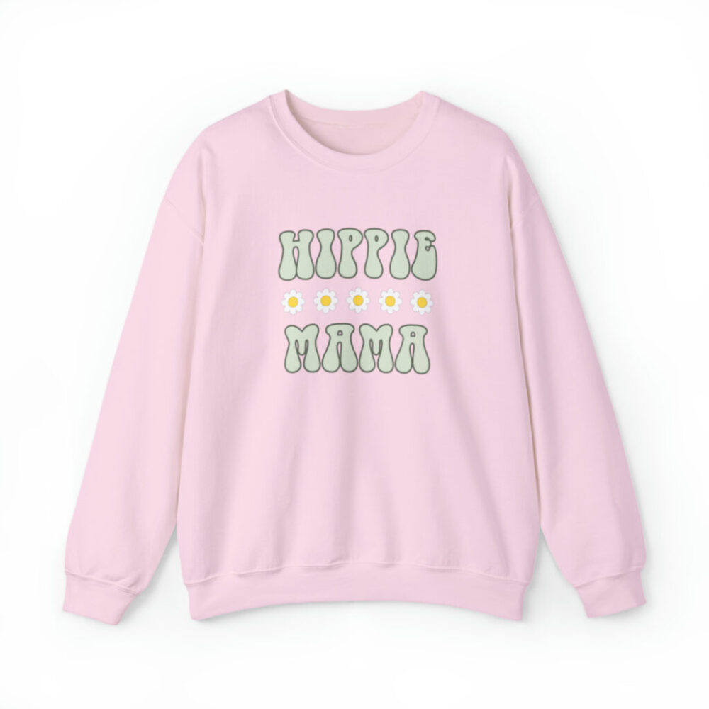 Hippie Mama Flower Sweatshirt