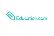 Education.com logo, online learning resources brand partner