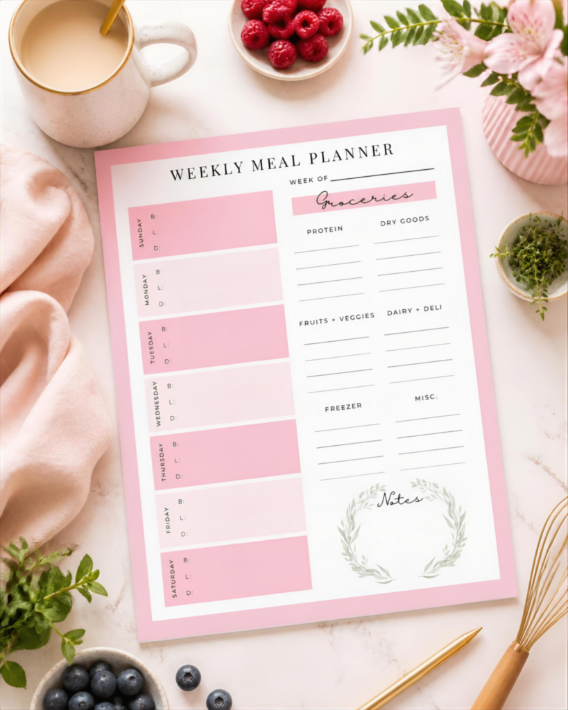 Weekly Meal Planner 